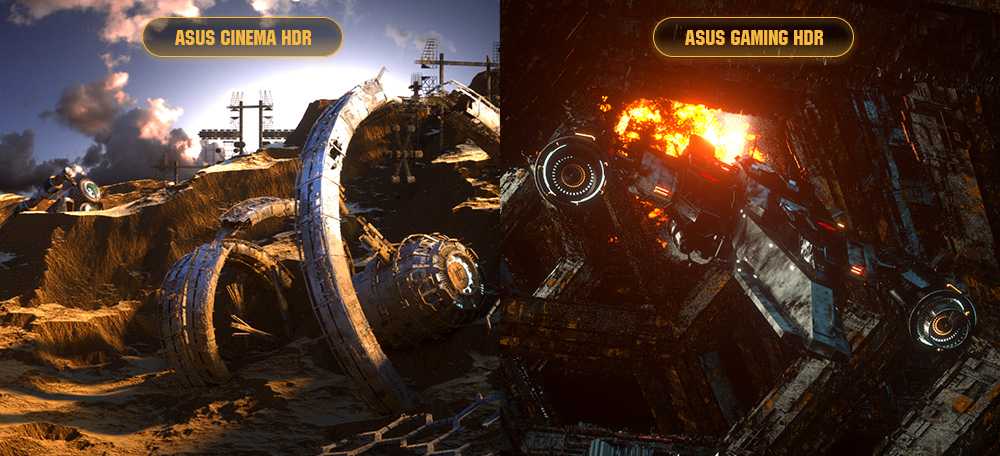 HDR Asus TUF Gaming VG32VQR HDR Asus TUF Gaming VG32VQR