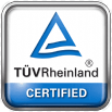 Certificado por TÜV Rheinland