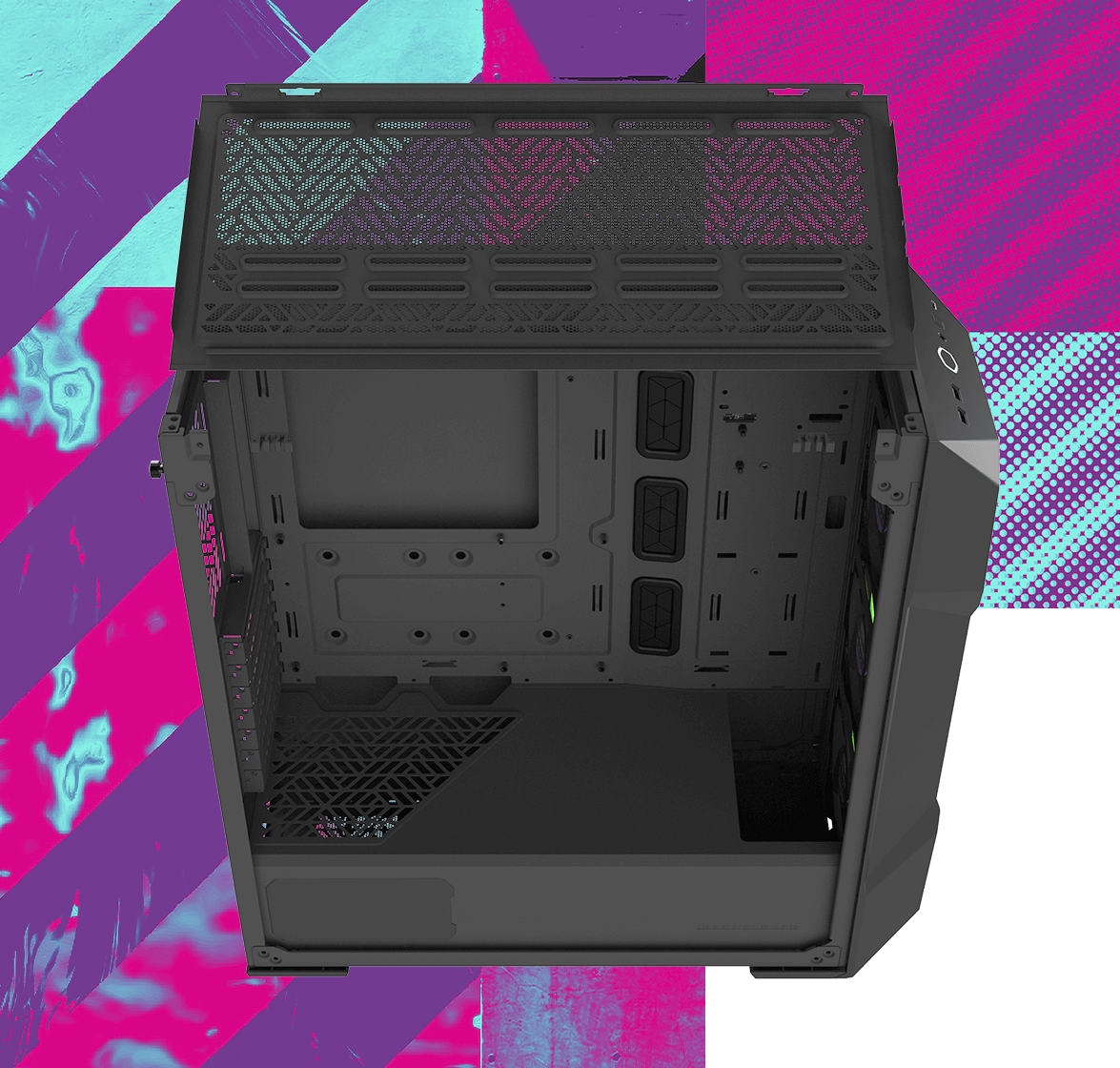 Panel superior extraíble caja CoolerMaster MasterBox TD500 Mesh V2
