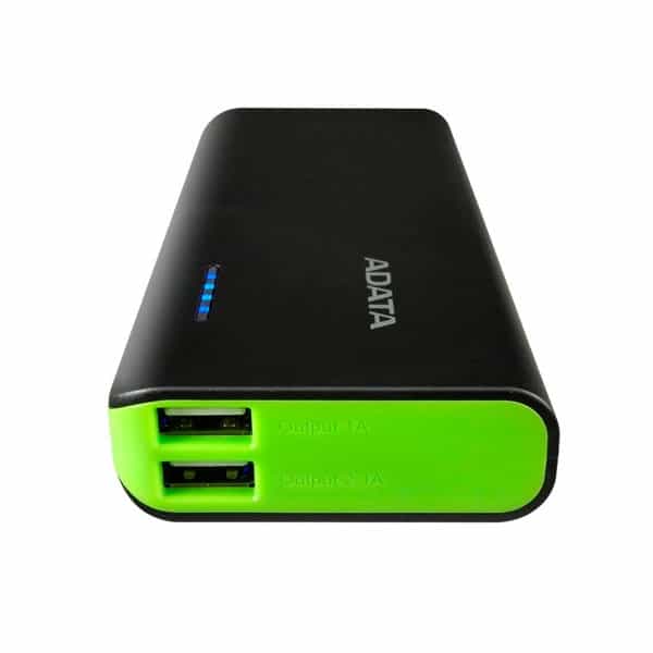 POWERBANK ADATA APT100 NEGROVERDE