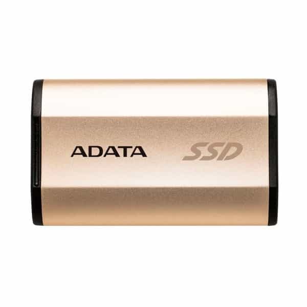 ADATA externo SSD SE730H dorado 512GB USB 31 Gen 2 Type C