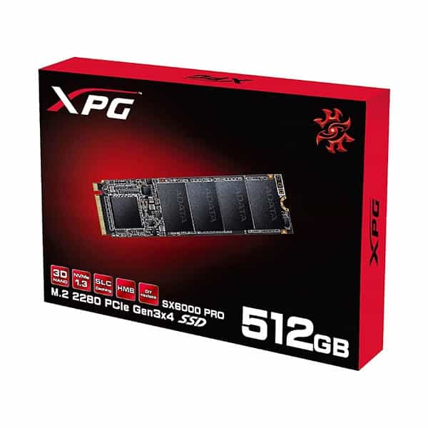 ADATA XPG SX 6000 Pro 512GB M2 PCIe 30  Disco SSD
