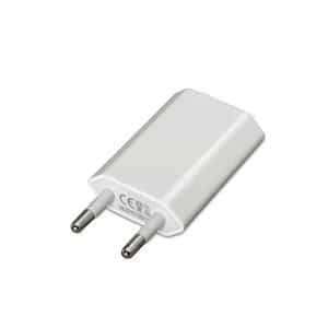 Aisens  Mini cargador USB 5V 1A Blanco