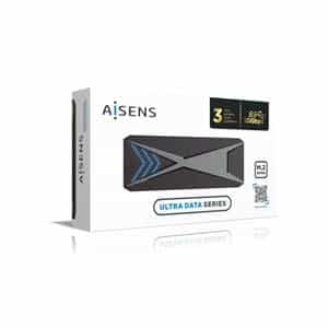 Aisens ASM2RGB013B M2 NVMe  USB32  10Gbps  Caja Externa SSD