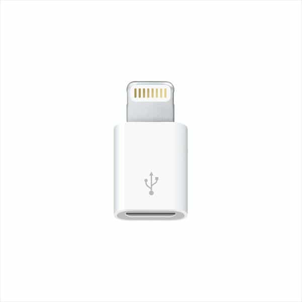 Apple adaptador lightning a micro USB  Adaptador