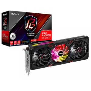 Asrock Radeon RX 6650 XT OC Phantom Gaming 8GB GDDR6  Tarjeta Gráfica AMD