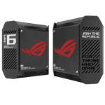 Asus ROG Rapture GT6 / WiFi AX / AX10000 / Tribanda / (2x Pack) Negra - Router Gaming
