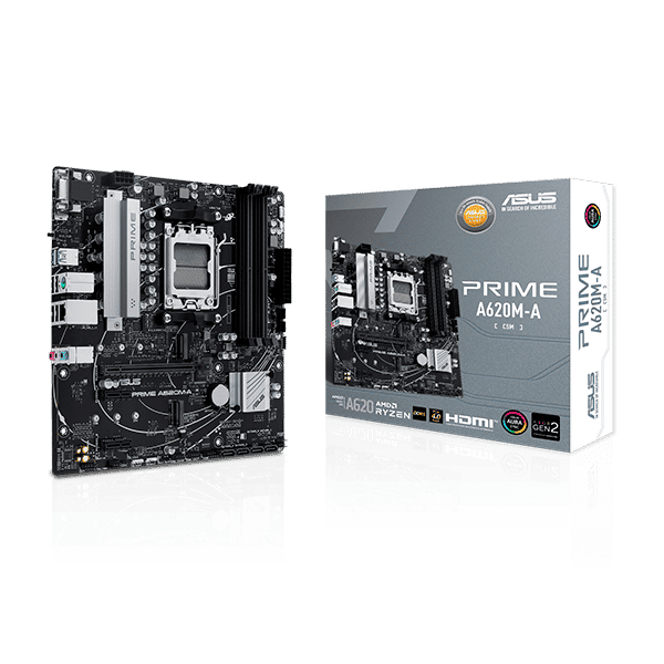 Asus Prime A620MACSM  DDR5  MicroATX  Placa Base AM5