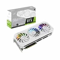Asus ROG Strix GeForce RTX3070 White 8GB GDDR6 LHR - Gráfica