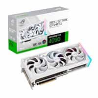Asus ROG Strix GeForce RTX 4090 OC White 24GB GDDR6X DLSS3 - Tarjeta Gráfica Nvidia