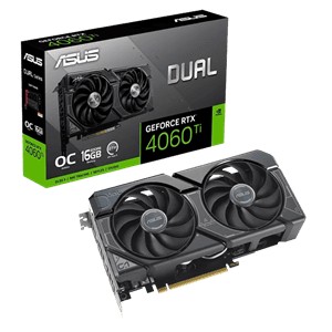 Asus Dual GeForce RTX4060 Ti OC 16GB GDDR6 DLSS3 Tarjeta  Gráfica Nvidia