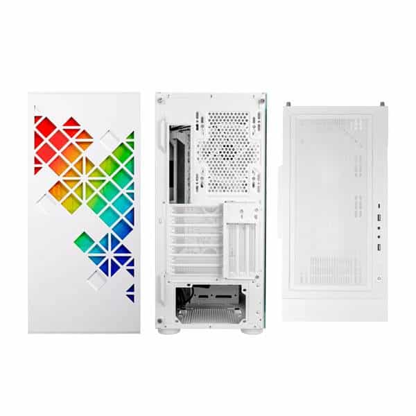 Bitfenix Tracery ARGB White ATX  Caja