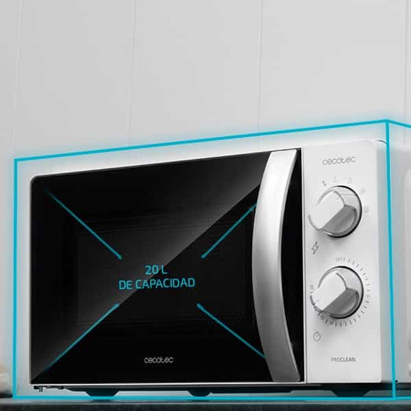 Cecotec ProClean 2010 Blanco 700W 20L  Microondas