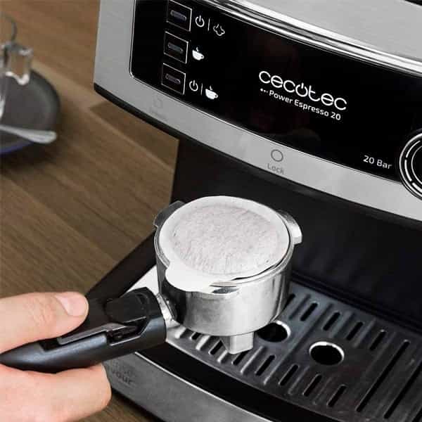 Cecotec Cafetera Express Manual Power Espresso 20. 850W, Presión