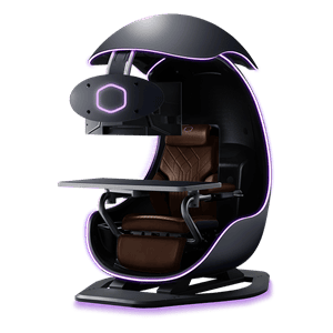 Cooler Master Orb X  Estación de juego multipropósito inmersiva Soporte Multibox Negro Universo