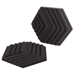 Corsair Wave Panels Starter Set 6 unidades Espuma tratamiento acustico color negro  Accesorio