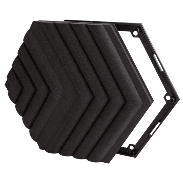Corsair Wave Panels Starter Set 6 unidades Espuma tratamiento acustico color negro  Accesorio