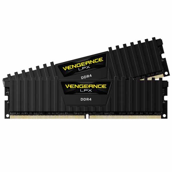 MEMORIA CORSAIR DDR4 32GB 2x16GB PC 3000 Vengeance LPX Black