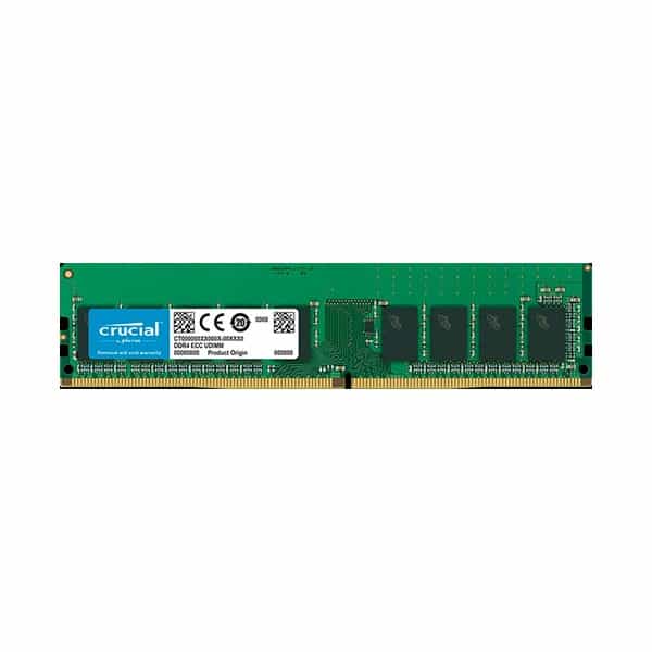 Crucial DDR4 2666MHz 16GB CL19 DR X8 ECC  Memoria RAM