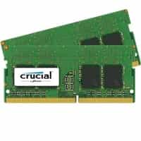 Crucial DDR4 2400MHz 32GB (2x16) CL17 DR x8 SODIMM - RAM