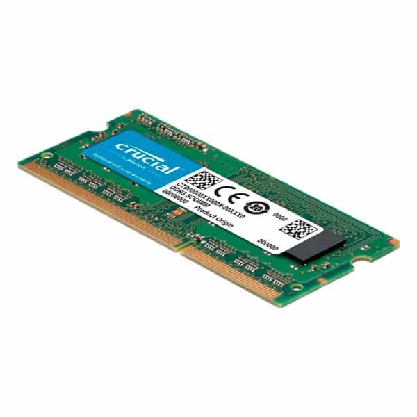 Crucial DDR3L 1333MHz 4GB CL9 SODIMM para MAC  RAM