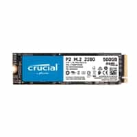 Crucial P2 500GB 3D NAND NVMe PCIe M2  SSD