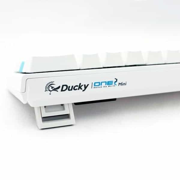 Ducky One 2 Mini Pure White RGB MX Blue Layout ES  Teclado