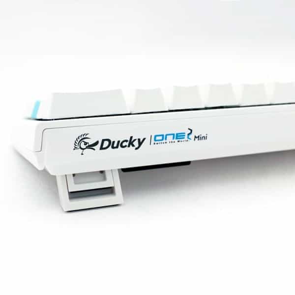 Ducky One 2 Mini Pure White RGB MX Blue Layout PT  Teclado