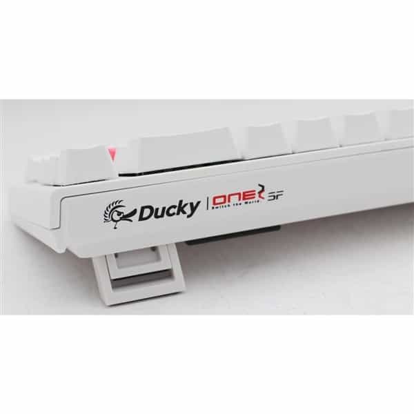 Ducky One 2 SF White RGB MX Red Layout ES  Teclado