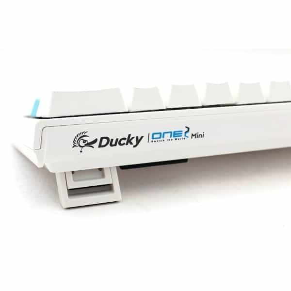 Ducky One 2 Mini Pure White RGB MX Brown Layout ES  Teclado