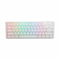 Ducky ONE 3 Classic Mini 60 Pure White Hotswappable MXBrown RGB PBT  Teclado