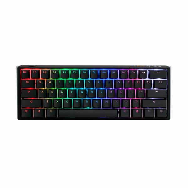 Ducky ONE 3 Classic Mini 60 Hotswappable MXSilent Red RGB PBT  Teclado