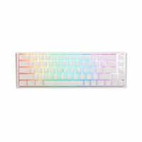 Ducky ONE 3 Classic SF 65% Pure White Hot-swappable MX-Red RGB PBT - Teclado