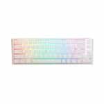 Ducky ONE 3 Classic SF 65 Pure White Hotswappable MXSilent Red RGB PBT  Teclado