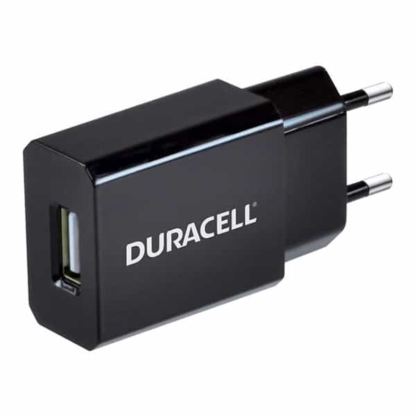 Duracell Cargador de Pared USB 5V 1A Negro
