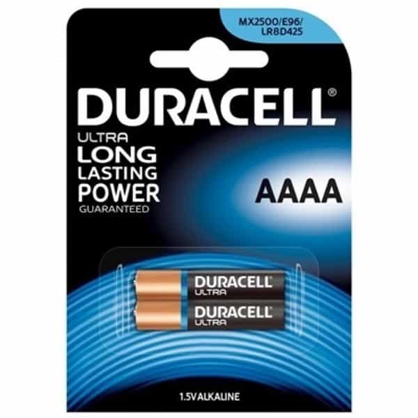 Duracell Pilas Alcalinas Ultra Power AAAA 15V 2 unidades