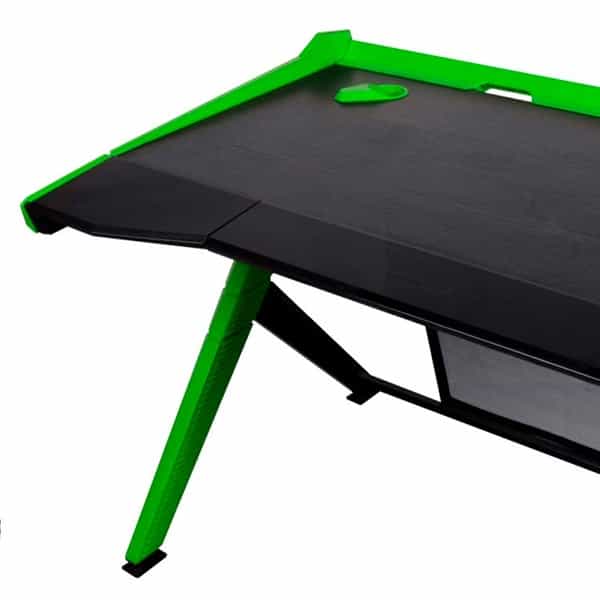 DXRacer GD1000NE negro  verde  Mesa gaming