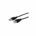 Equip USB 2.0 A-Macho a A-Hembra 3M Alargo - Cable datos