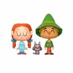 Figuras Vynl Wizard Of Oz Dorothy con Toto y The Scarecrow
