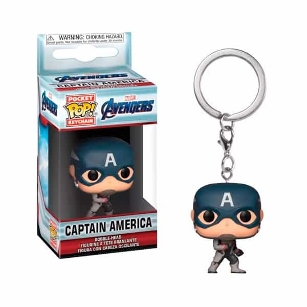 Llavero Pocket POP Marvel Avengers Endgame Capitán América