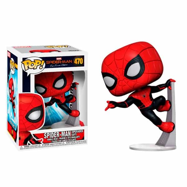 Funko POP Marvel Spiderman Far From Home Spiderman Upgraded