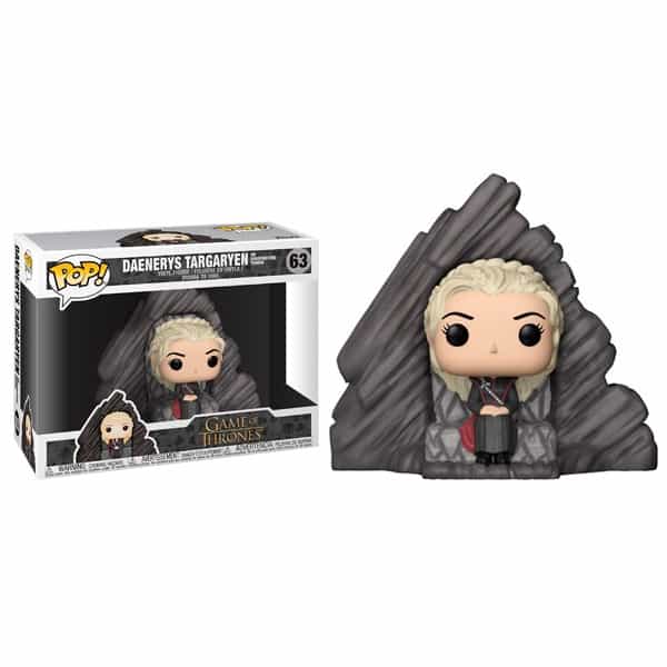 Figura POP Game of Thrones Daenerys on Dragonstone Throne