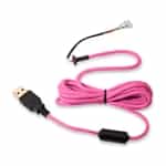 Glorious PC Gaming Race Ascended Cable V2 Majin Pink - Cable Ratón