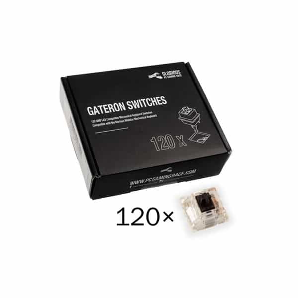 Glorious PC Gaming Race Pack 120 Switches Gateron Black