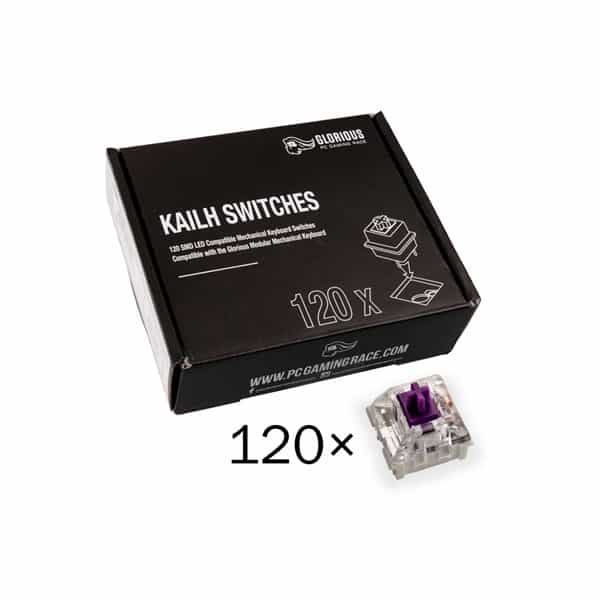 Glorious PC Gaming Race Pack 120 Switches Kailh Purple