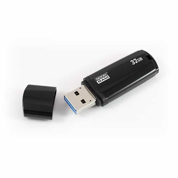 GOODRAM Pendrive 32GB UMM3 USB 30 Negra  Memoria