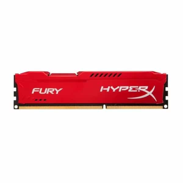 HyperX Fury Red DDR3 1600Mhz 8GB  Memoria RAM