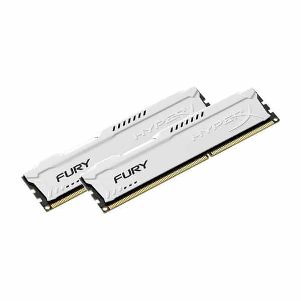 HyperX FURY White DDR3 1600MHz 16GB  Memoria RAM