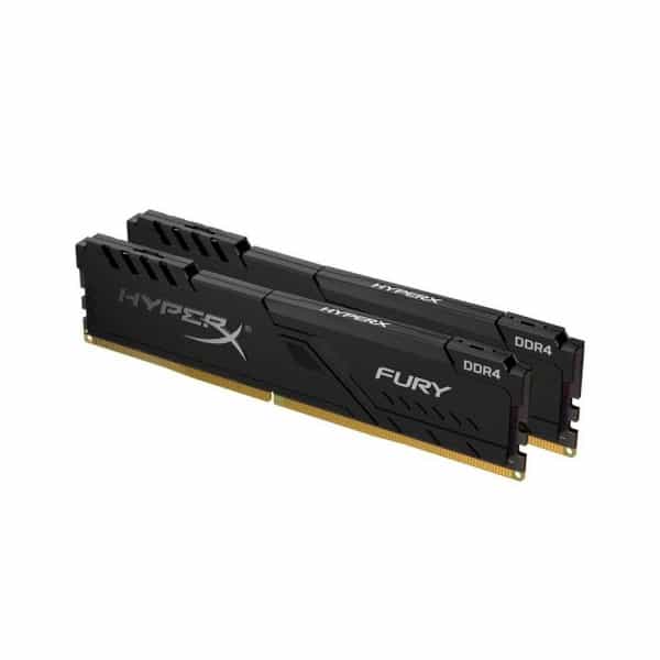 HyperX Fury Black DDR4 2666MHZ 8GB 2x4 CL16  Memoria RAM