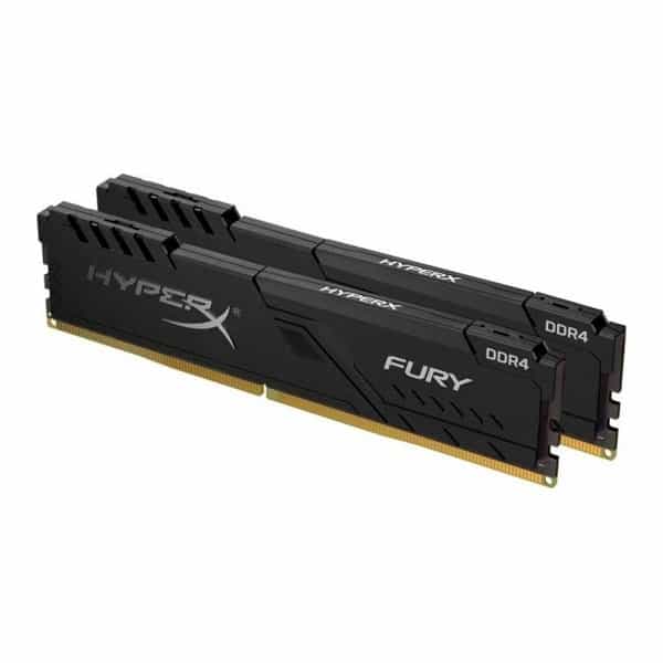 HyperX Fury Black DDR4 3466MHz CL19 16GB 2x8  Memoria RAM